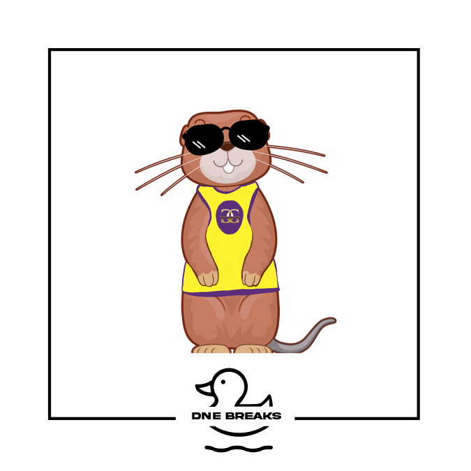 14k Gopher Pin